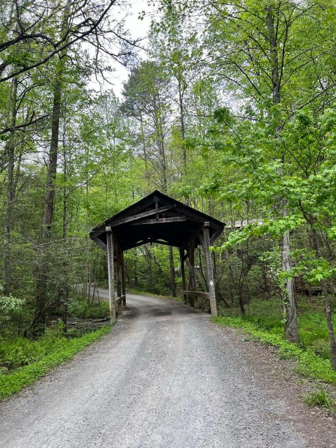Log With Mountain View And Privacy * Blue Ridge