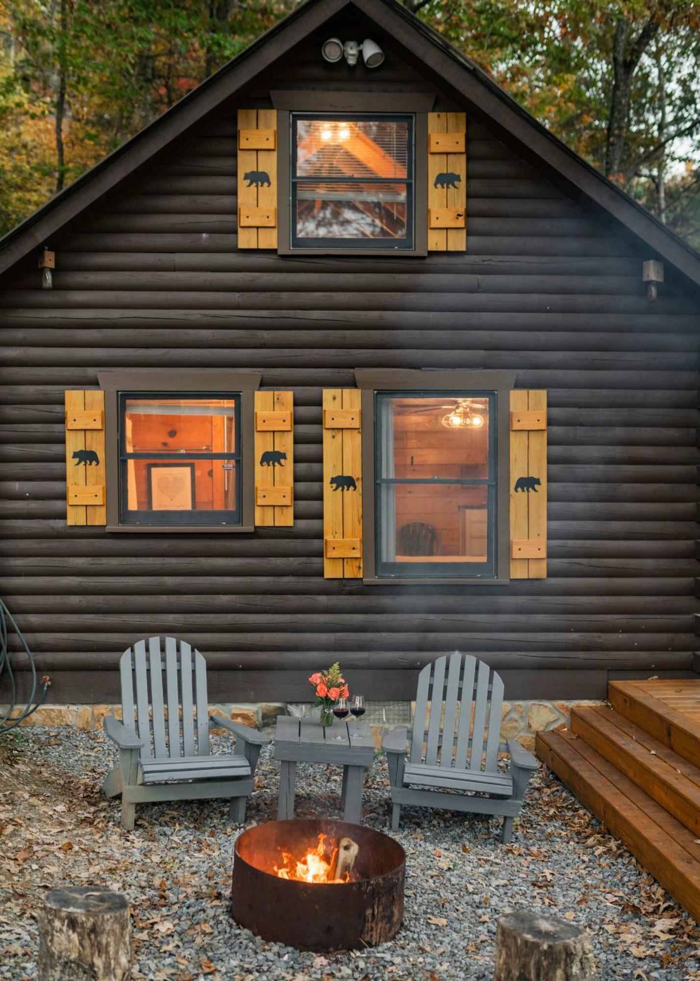 Holiday home Log With Mountain View And Privacy Blue Ridge