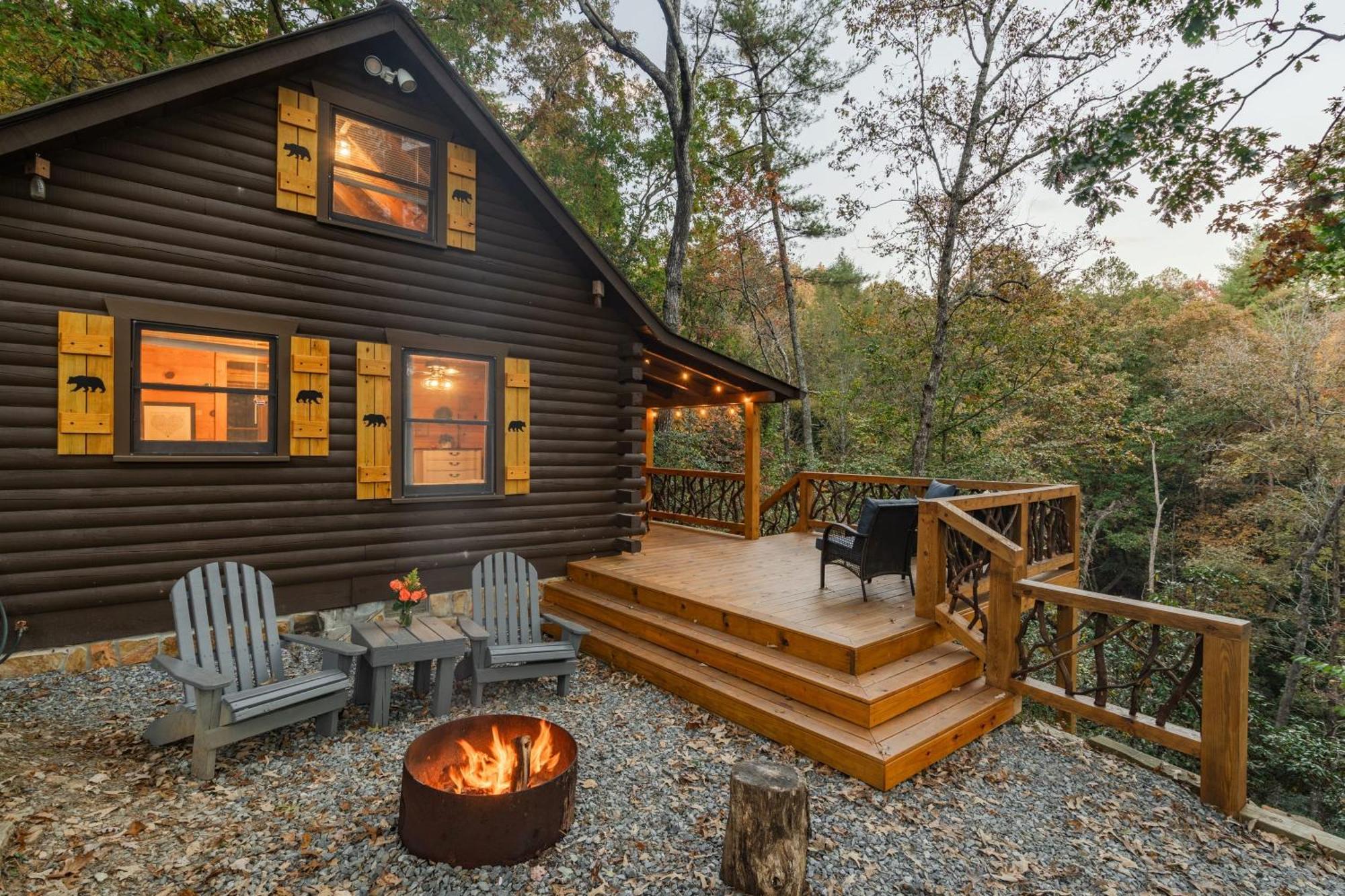 Log With Mountain View And Privacy Casa de Férias Blue Ridge