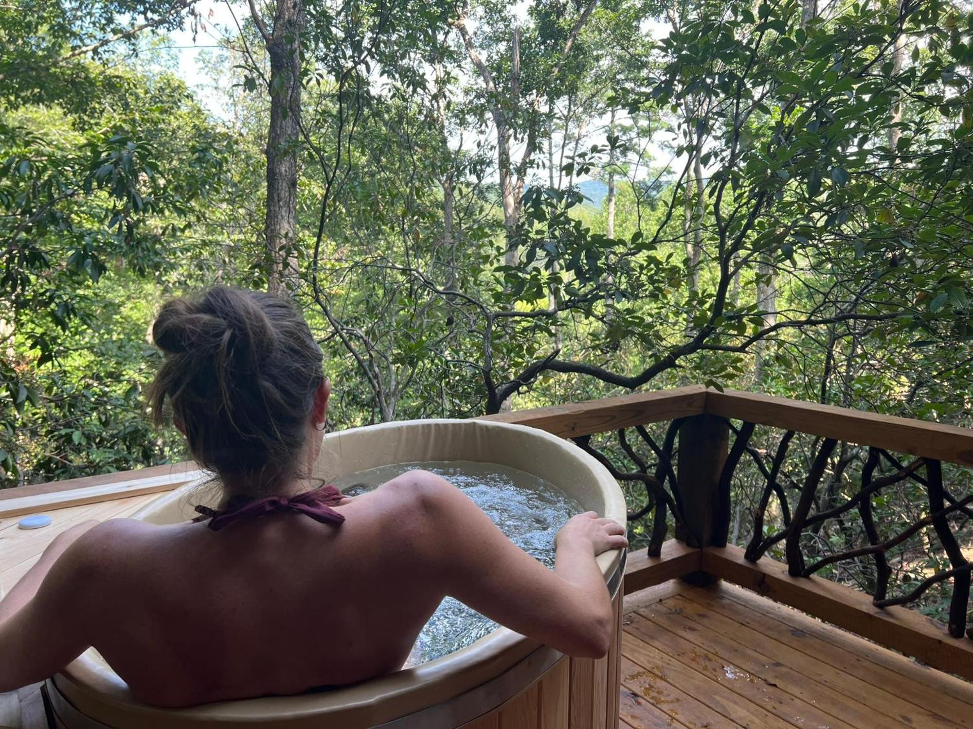 Log With Mountain View And Privacy Casa de Férias *